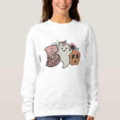 Sweatshirt Boo Halloween (Devant)