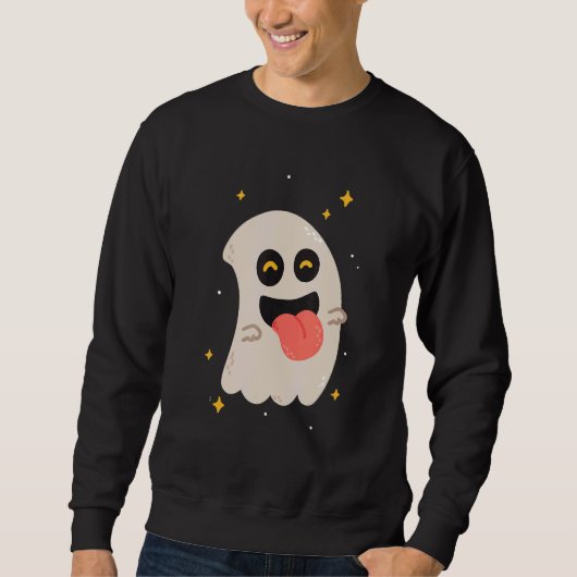 Sweatshirt Boo Halloween (Devant)