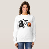 Sweatshirt Boo Halloween Jumper (Devant entier)