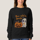 Sweatshirt Boo-tiful & Spooky | ExDesigner | Halloween (Devant)
