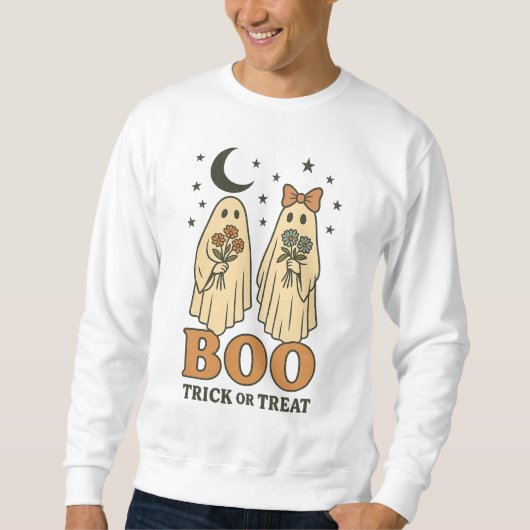 SWEATSHIRT BOO-TRICK OU TRAITEMENT (Devant)