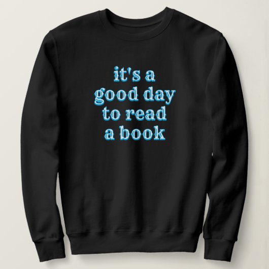 Sweatshirt Book Lover Book Stack (Design devant)