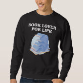 Sweatshirt Book Lover for Life_8 (Devant)