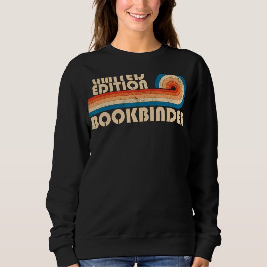Sweatshirt BOOKBINDER Funny Job Title Profession Anniversaire (Devant)
