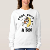 Sweatshirt Booker Ghost Once upon a Booko Halloween (Devant)