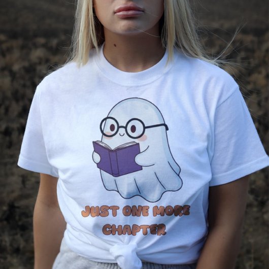 Sweatshirt Bookish Ghost Halloween Cosy Reading Spirit