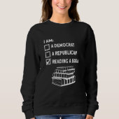 Sweatshirt Bookword Avid Reader Lecture Lecture Lecture d'un (Devant)