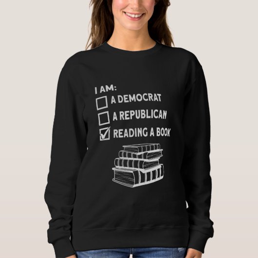 Sweatshirt Bookword Avid Reader Lecture Lecture Lecture d'un (Devant)