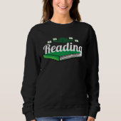 Sweatshirt Bookworm  Sarcastic Reading Bookaholic (Devant)