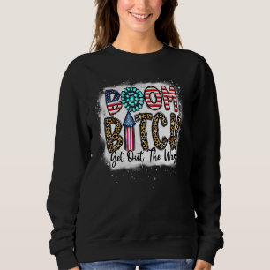 Sweatshirt Boom Écartez-Vous Feux D'Artifice 4 Juillet 1