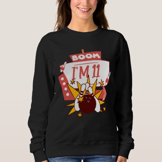 Sweatshirt Boom I m 11 (Devant)