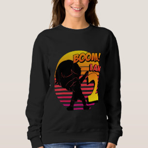 Sweatshirt Boom I'm 2 Birthday Boy 2nd Birthday Party