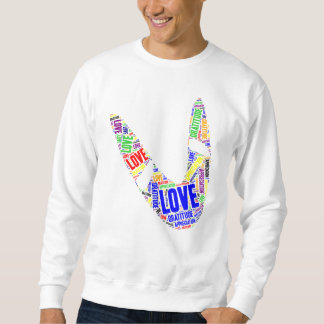 Sweatshirt Boomerang Basic Love Gratitude Appréciation