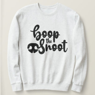 Sweatshirt Boop The Snoot Funny Dog cite des femmes Sweatshir