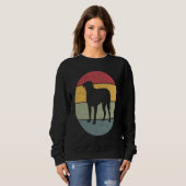 Sweatshirt Bordeauxdogge Vintage (Devant entier)