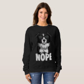 Sweatshirt Border Collie Dog Kids Boys Women_1 (Devant entier)