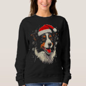 Sweatshirt Border Collie Dog Xmas (Devant)