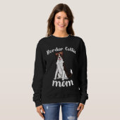 Sweatshirt Border Collie Mom Mothers Day Border Collie Mama D (Devant entier)