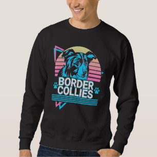 Sweatshirt Border Collies Rétro