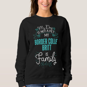 Sweatshirt Bordure Collie Britt Family Chien N