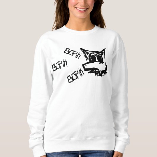 Sweatshirt Bork Bork Chien (Devant)
