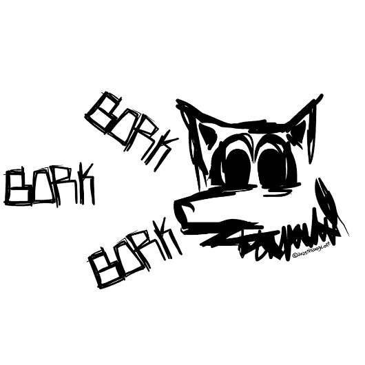 Sweatshirt Bork Bork Chien