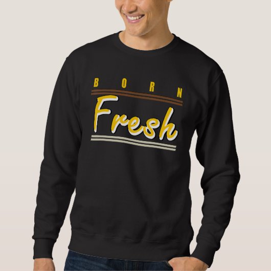 Sweatshirt Born Fresh Heads Basketball Low Banana Matching (Devant)