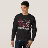 Sweatshirt Born Moroccan Morocco American USA Citizenship  1 (Devant entier)