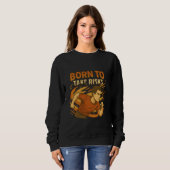 Sweatshirt Born to Take Risks u2013 Dynamic Poker Mindset Art (Devant entier)