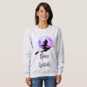 Sweatshirt Born Witch - Halloween (Devant entier)