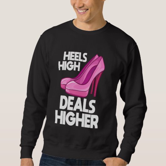 Sweatshirt Boss Lady Heels High Deal CEO (Devant)