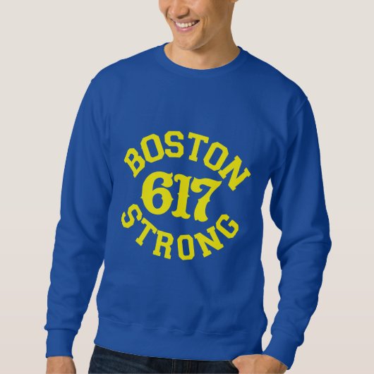Sweatshirt Boston 617 Strong Classic (Devant)