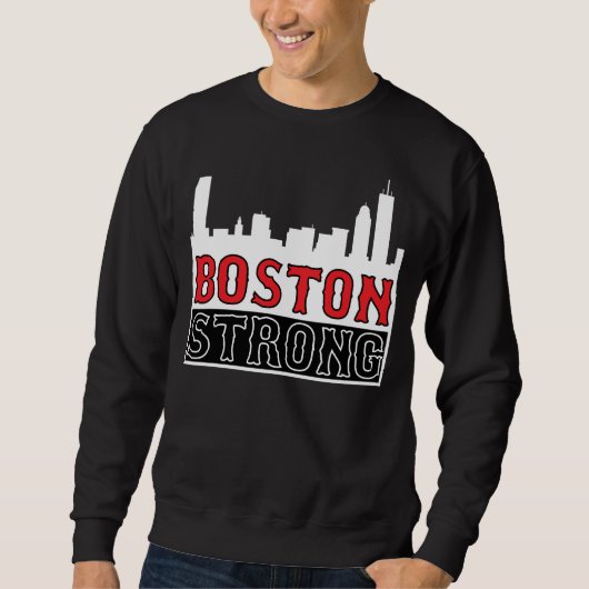Sweatshirt Boston fort (Devant)