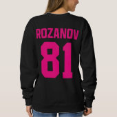 Sweatshirt Boston Raiders Hockey Ilya Rozanov 81 (Dos)