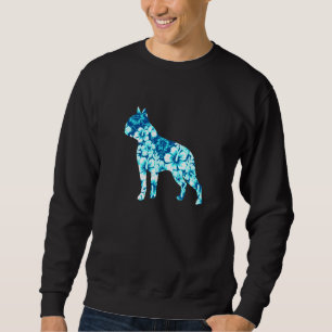 Sweatshirt Boston Terrier Aloha Hawaiian Chien 2