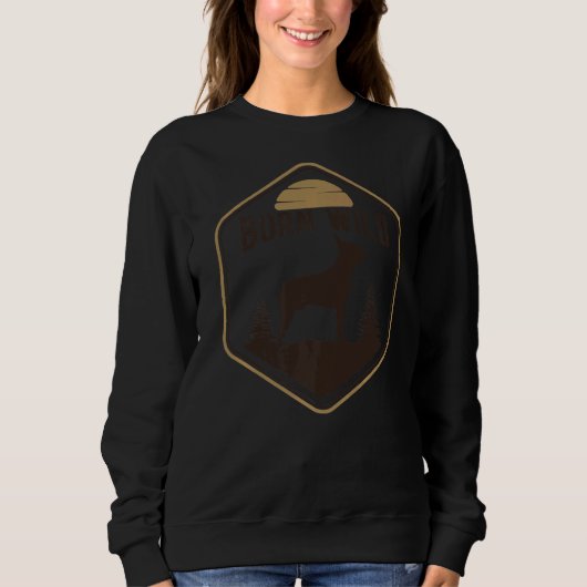 Sweatshirt Boston Terrier Chien Retro 14 (Devant)