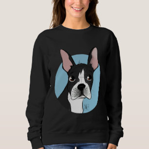 Sweatshirt Boston Terrier Love 157