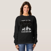 Sweatshirt Boston Terrier Owners Come To The Bark Side (Devant entier)