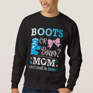 Sweatshirt Bottes ou vaches Nana ne peut pas attendre de conn