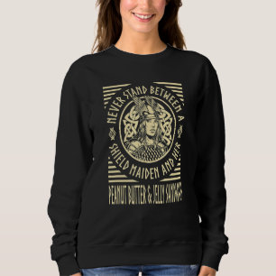 Sweatshirt Bouclier viking Beurre d'arachide et gelée Sandwic