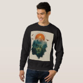 Sweatshirt Bouddha (Devant entier)
