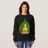 Sweatshirt Bouddha Gautama Mindfulness Paix Amour Kindness M (Devant entier)