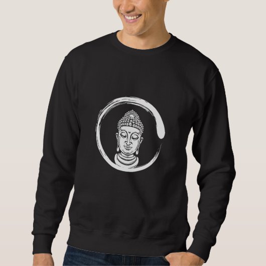 Sweatshirt Bouddha Zen Circle (Devant)