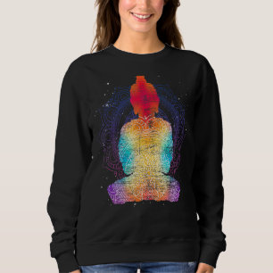 Sweatshirt Bouddhisme spirituel zen Mandala Colorful B