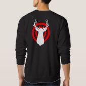 Sweatshirt Boudine d'andouillers de cerfs communs (Dos)