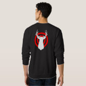 Sweatshirt Boudine d'andouillers de cerfs communs (Dos entier)