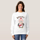 Sweatshirt Bougie Xmas Penguin (Devant entier)