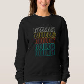 Sweatshirt Boulder Colorado (Devant)