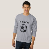 Sweatshirt Boule de football (Devant entier)