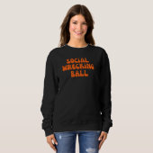 Sweatshirt Boule de naufrage social (Devant entier)